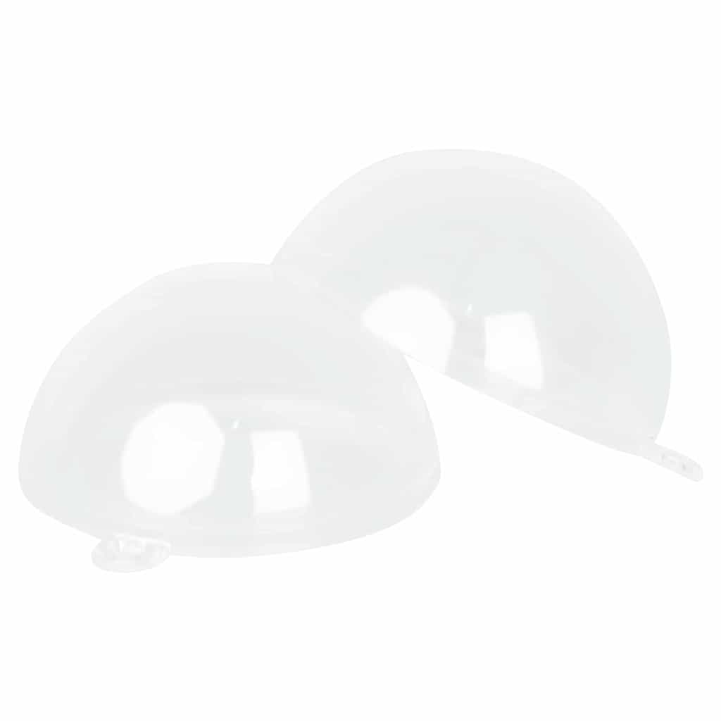 Cozy Christmas Bauble Set 25 pcs Transparent 8cm - Designer Finish