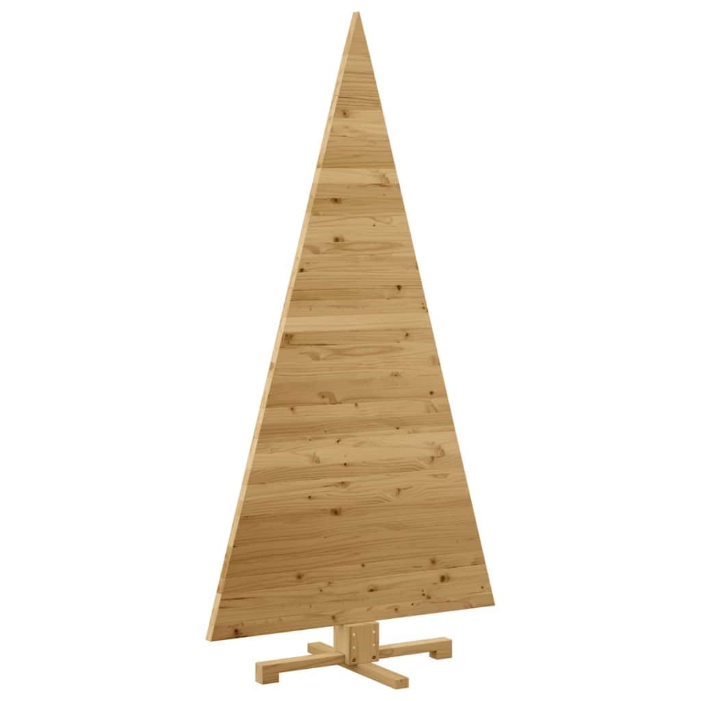 Cozy Christmas Trees with Stand Brown 180cm Solid pine wood - Designer