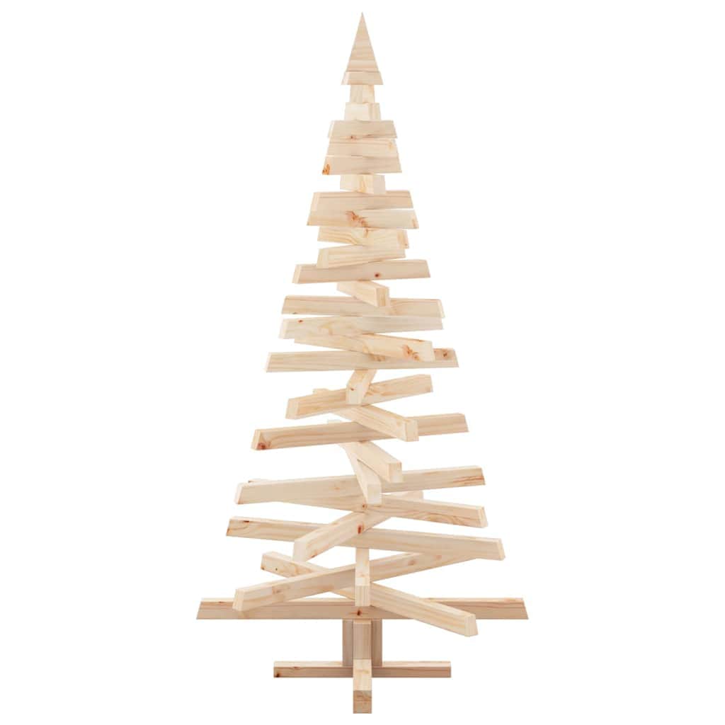 Cozy Christmas Trees with Stand Natural 150cm Solid pine wood - Durable