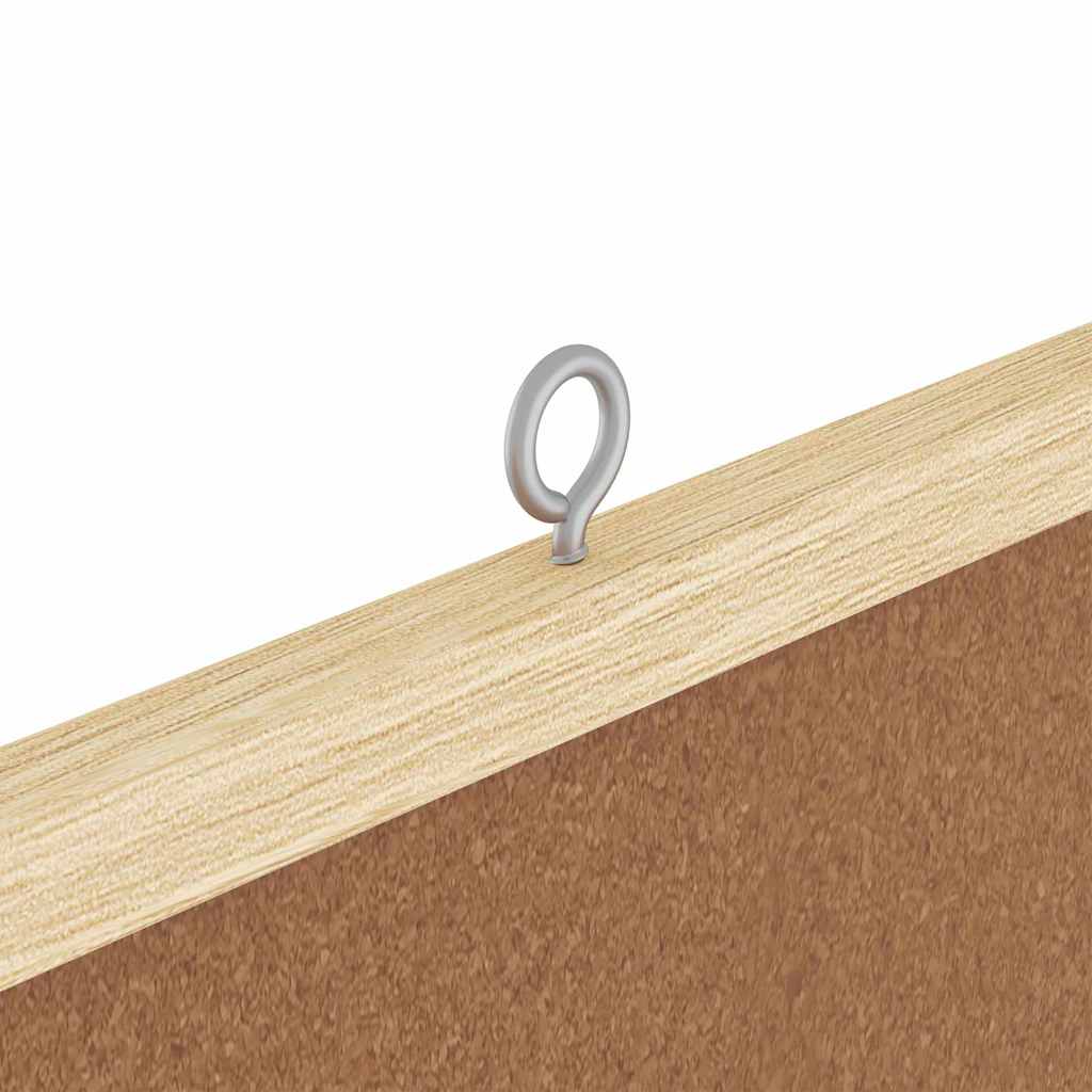 Cozy Cork Board Folding Brown  Solid pine wood - Home Dacor Essential