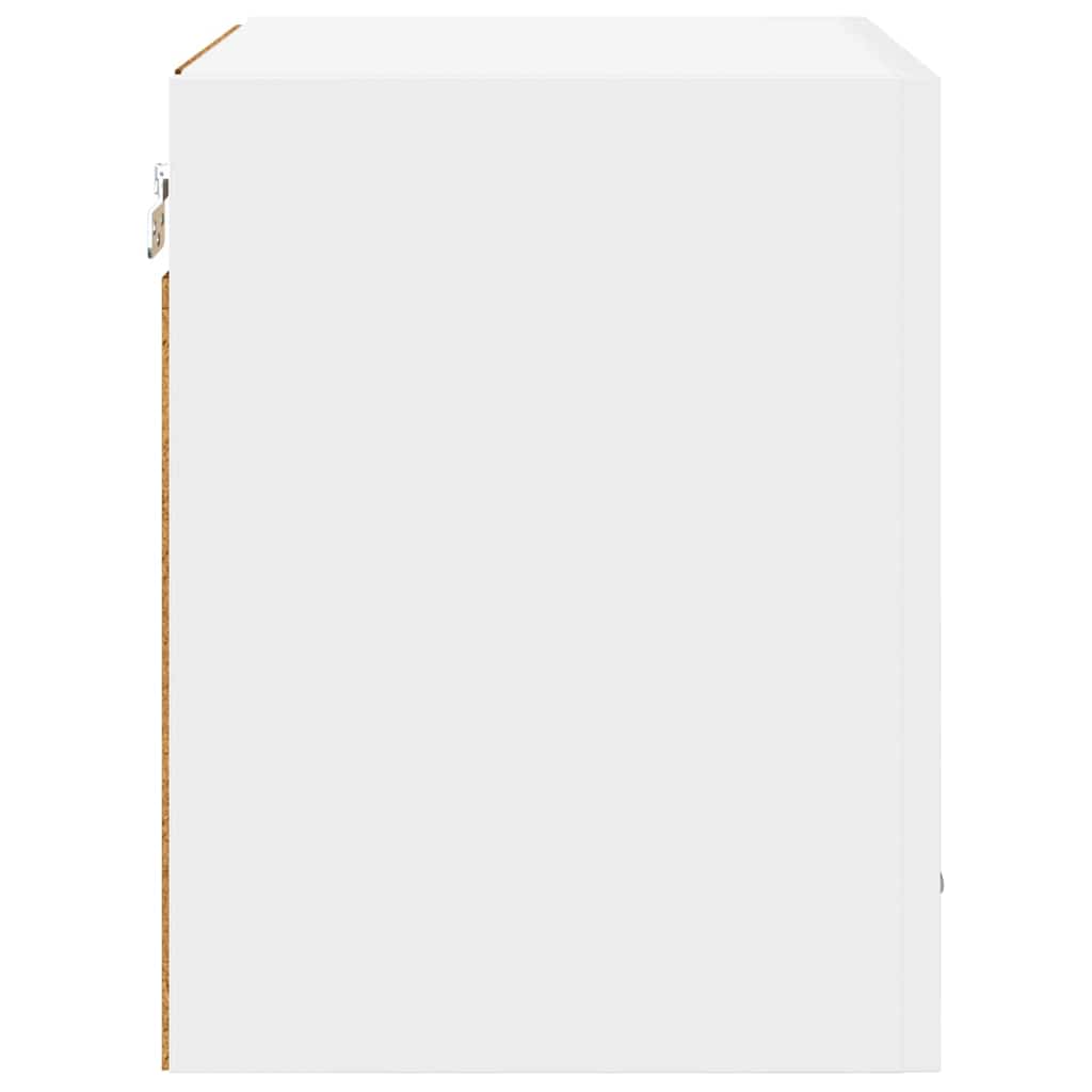 Cozy Hanging Cabinet Riga White Engineered Wood - Premium Comfort | White colour