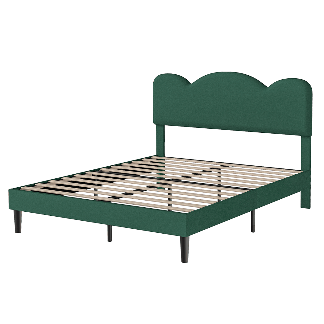 Cozy Queen Bed Frame Adjustable Headboard Mattress  Premium Quality