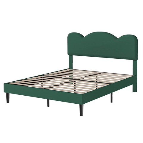 Cozy Queen Bed Frame Adjustable Headboard Mattress  Premium Quality