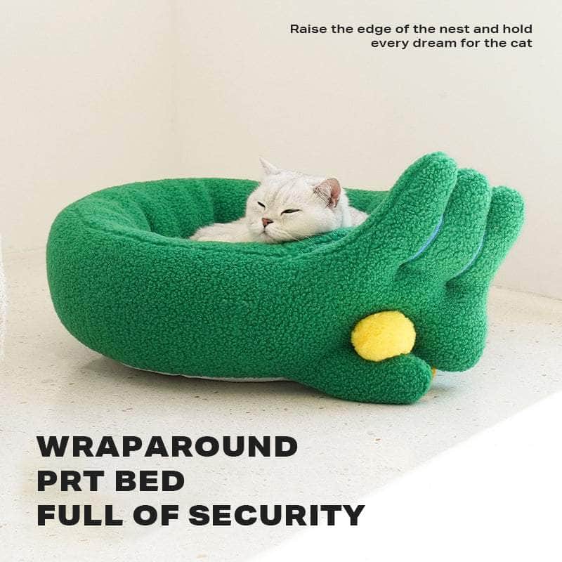 CozyPaws: The Ultimate Pet Calming Bed for Restful Sleep