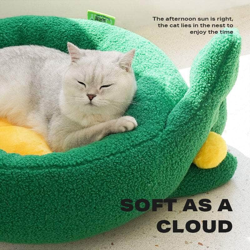 CozyPaws: The Ultimate Pet Calming Bed for Restful Sleep