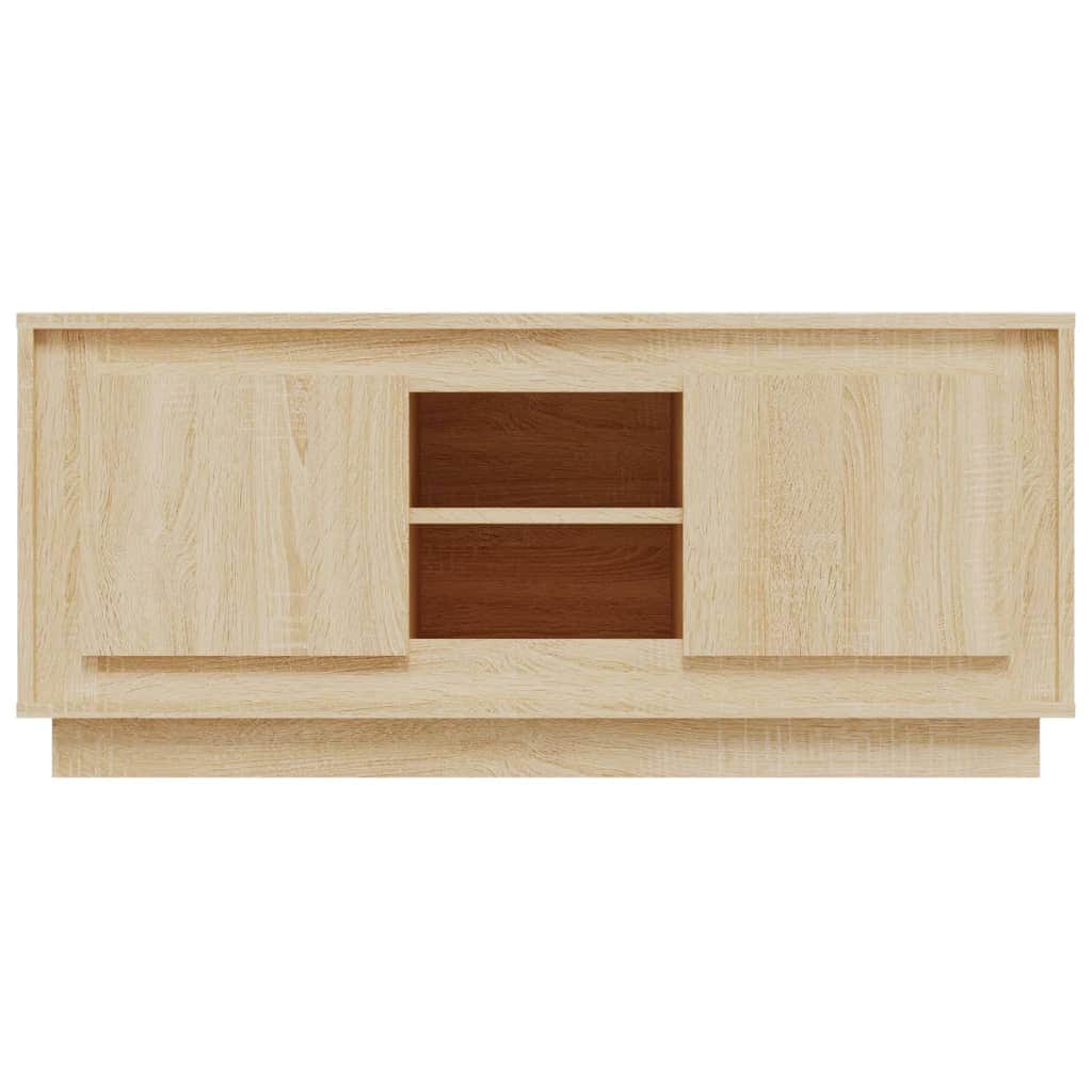 Crafted White Engineered Wood TV Cabinet for Stylish Interiors