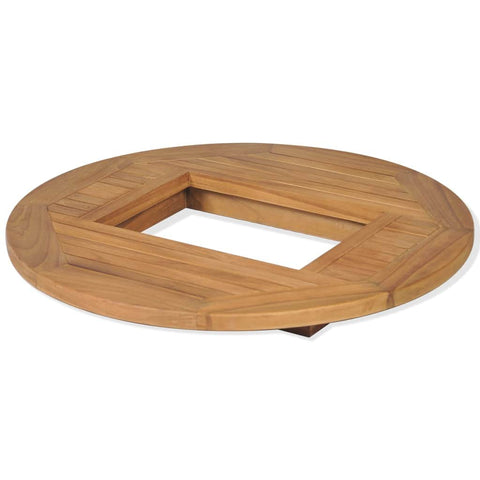 Crate Tabletop Teak 70 cm