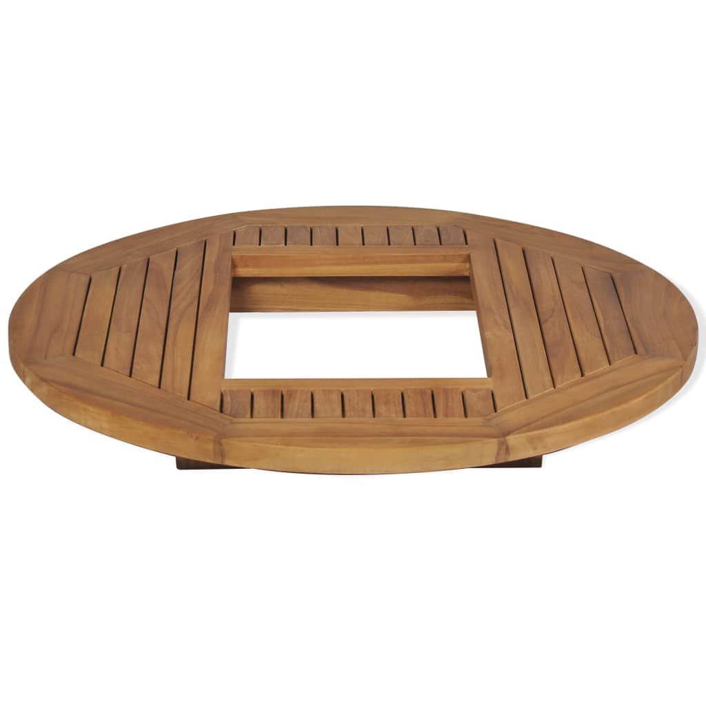 Crate Tabletop Teak 70 cm - Simple deals