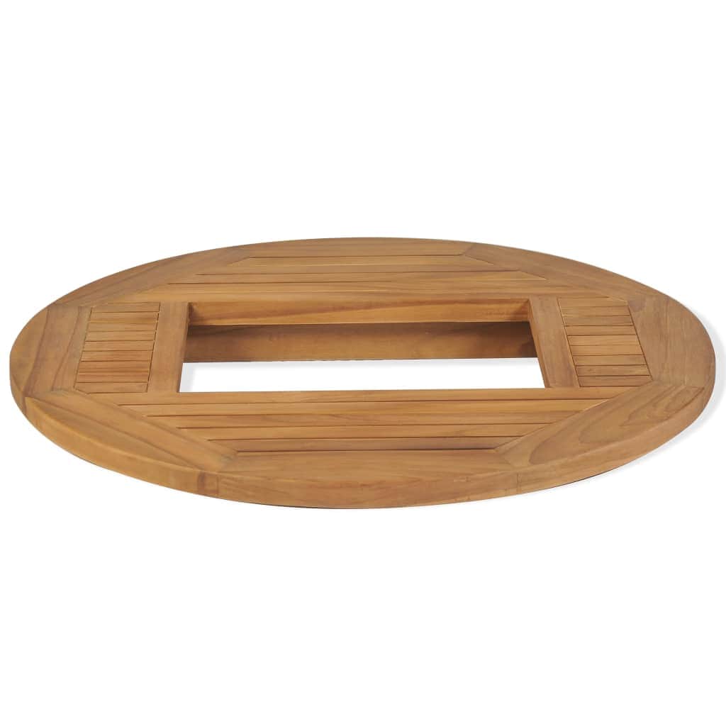 Crate Tabletop Teak 70 cm - Simple deals