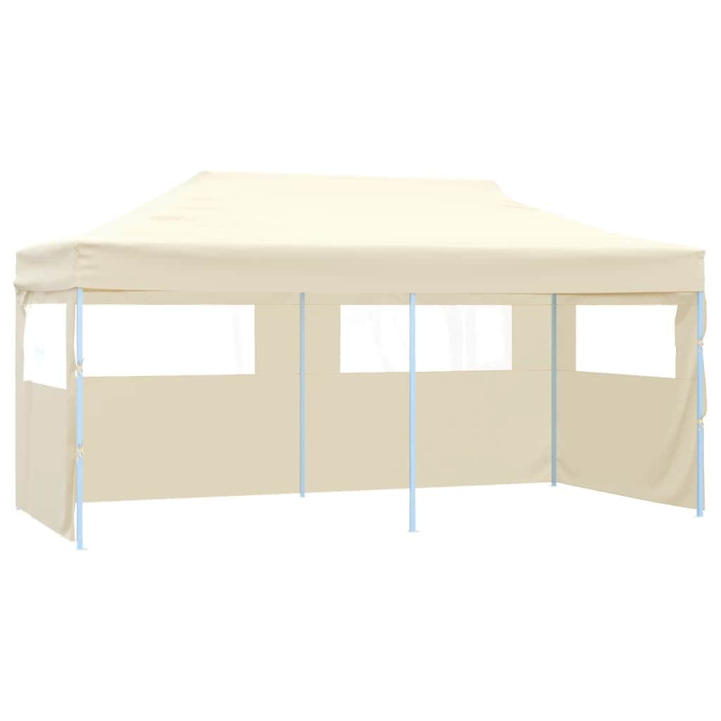 Cream Foldable Pop - up Party Tent - Simple deals