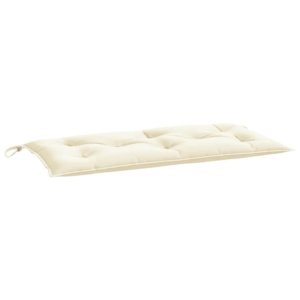 Cream Garden Bench Cushion