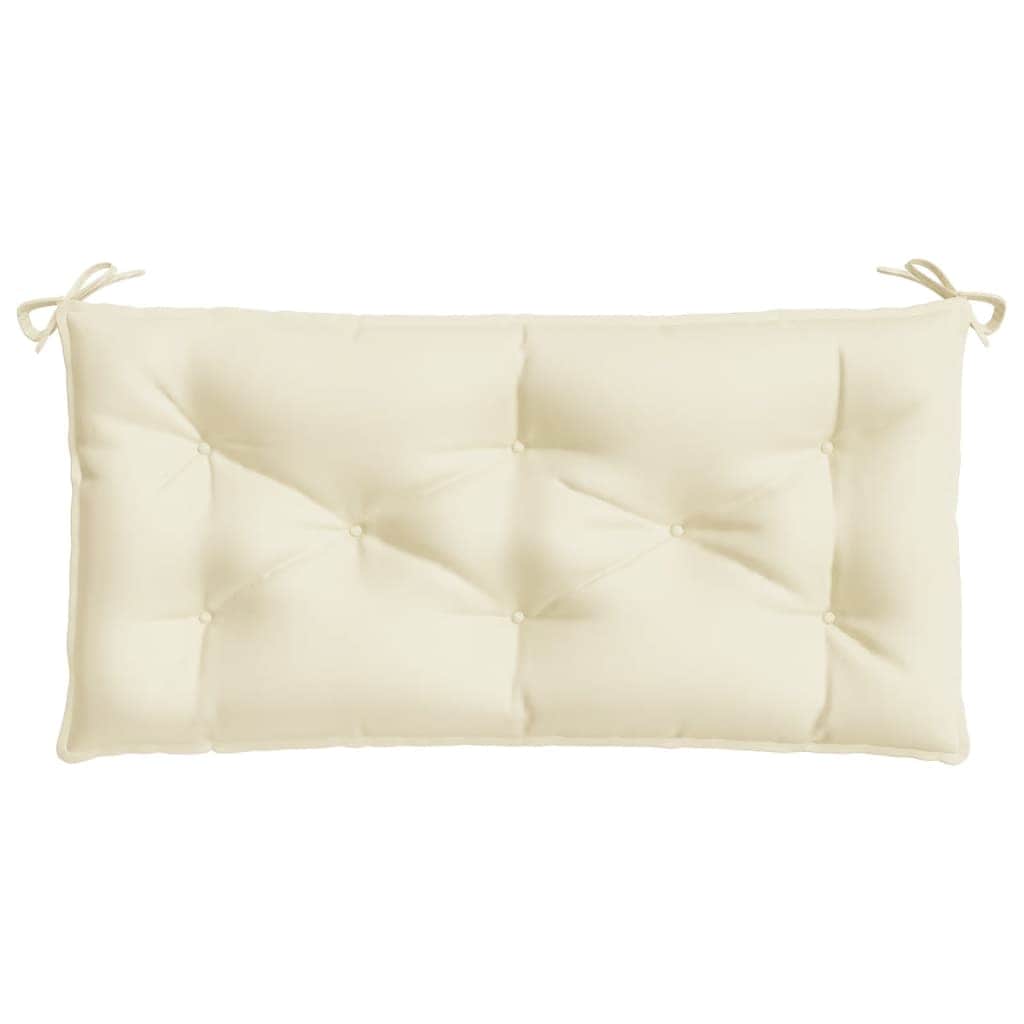 Cream Garden Bench Cushion