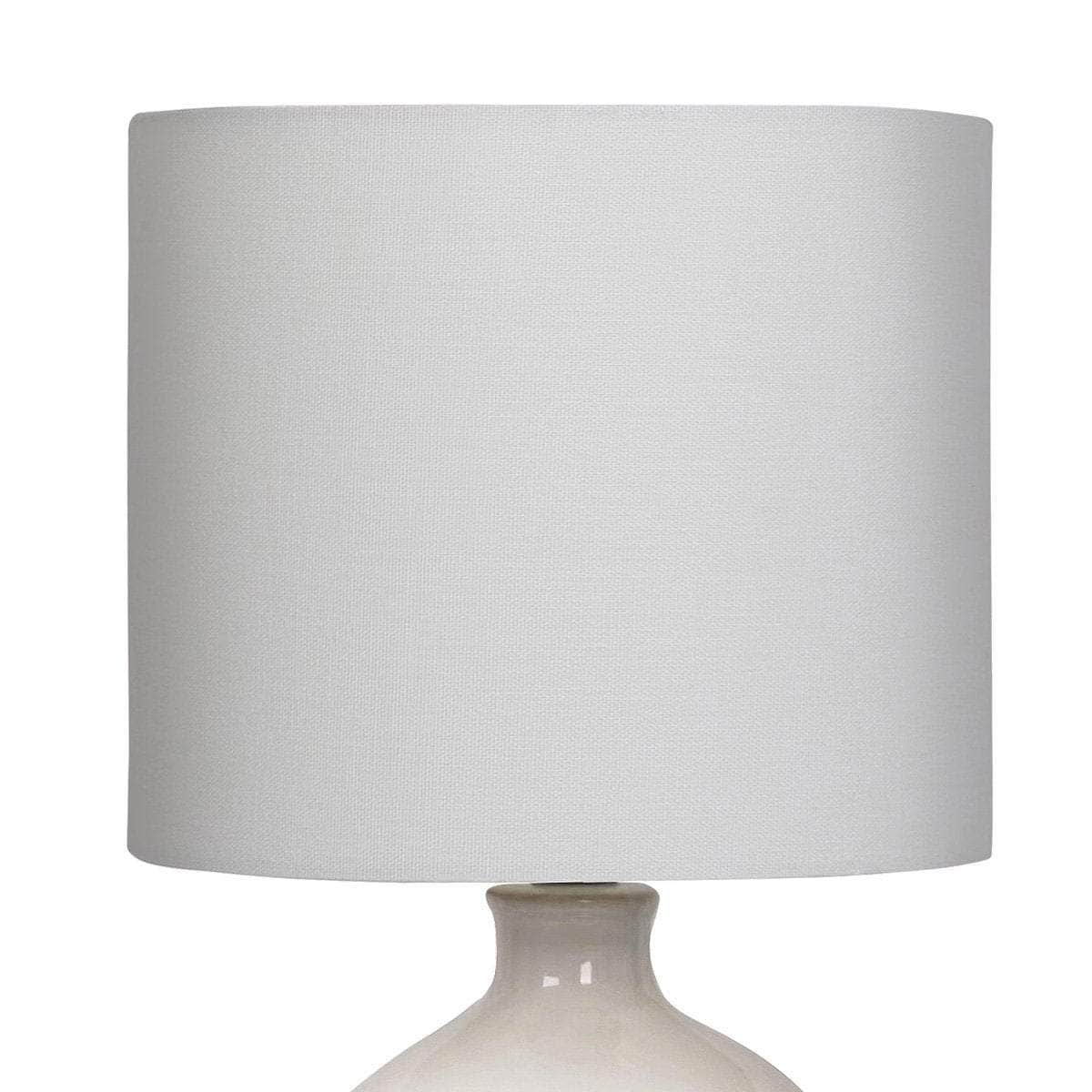 Creamy Elegance Ceramic Table Lamp in Cream