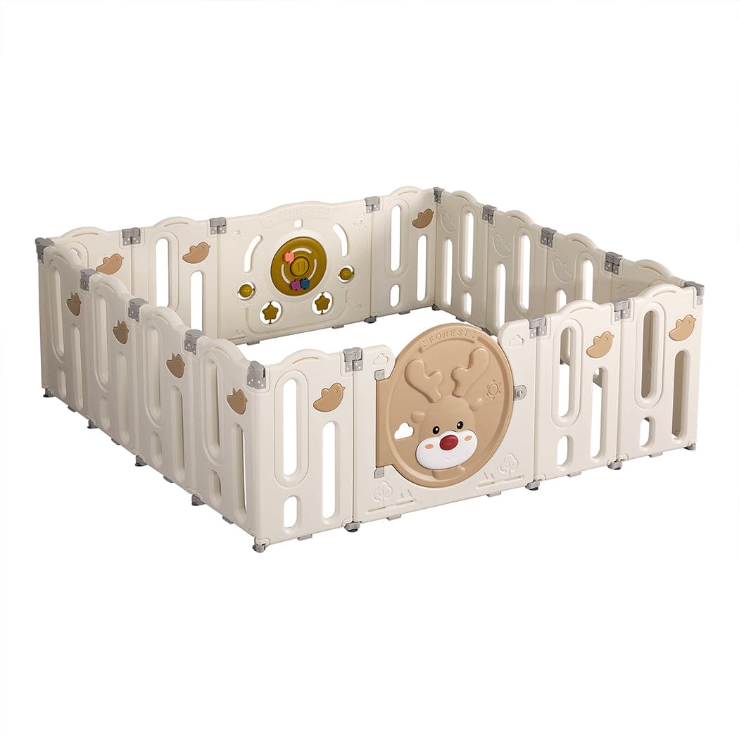 Create a Secure and Engaging Play Area for Your Child with a 14-Panel Kids Playpen