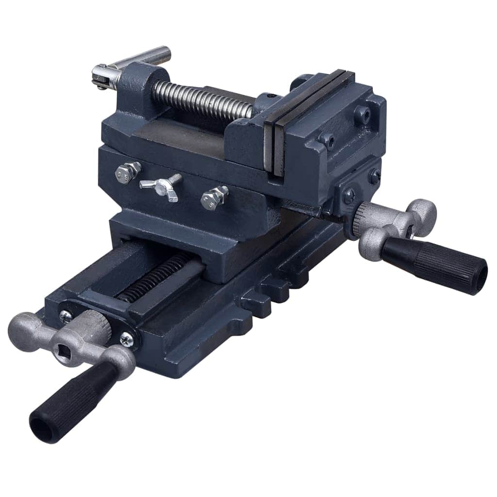 Cross Slide Drill Press Vice 70 mm