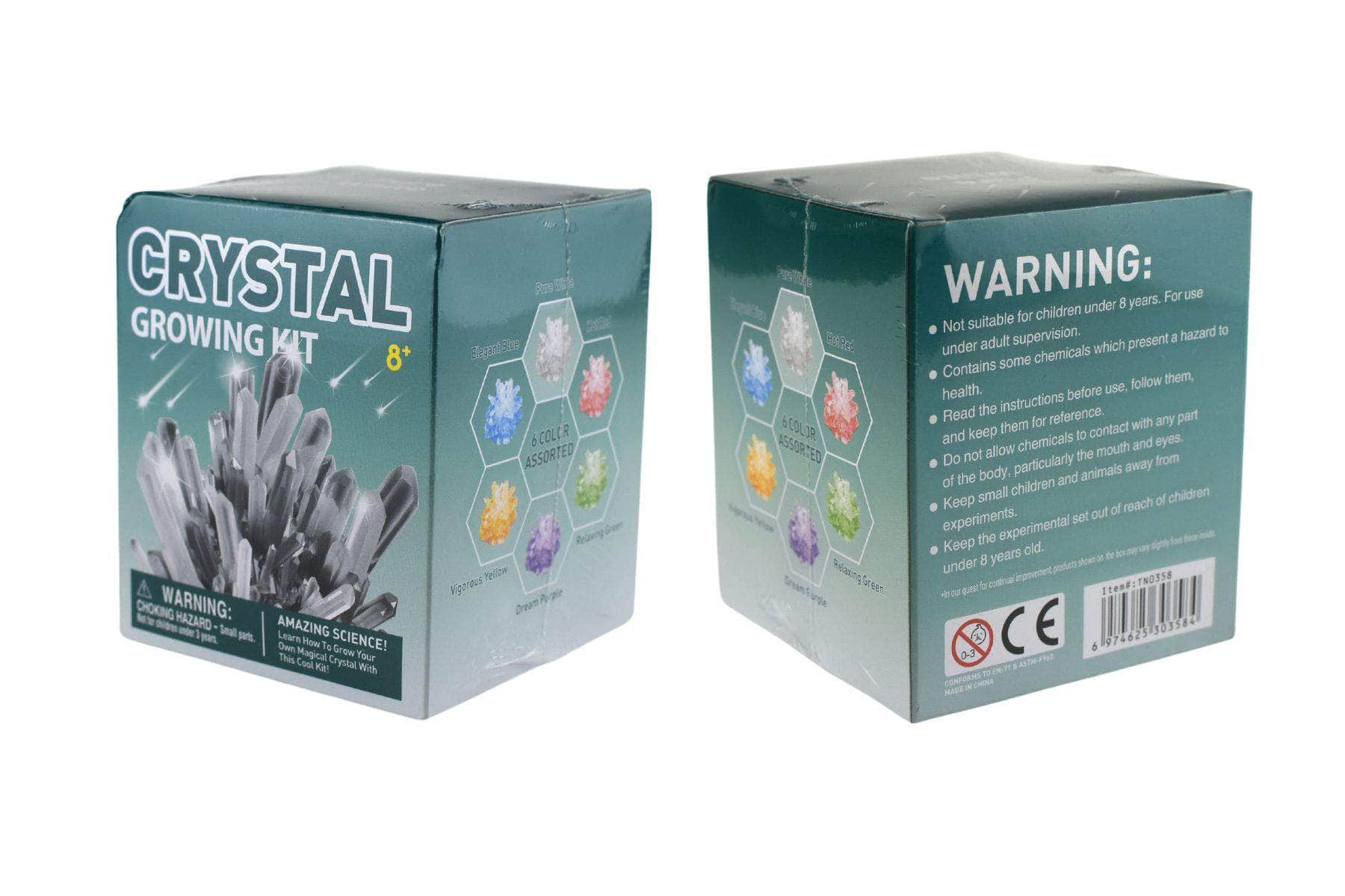 Crystal growing kit 6 colour assorted