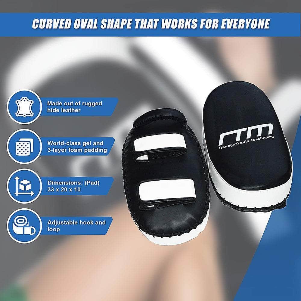 Curved Muay Thai Strike Shield Kick Boxing Pads