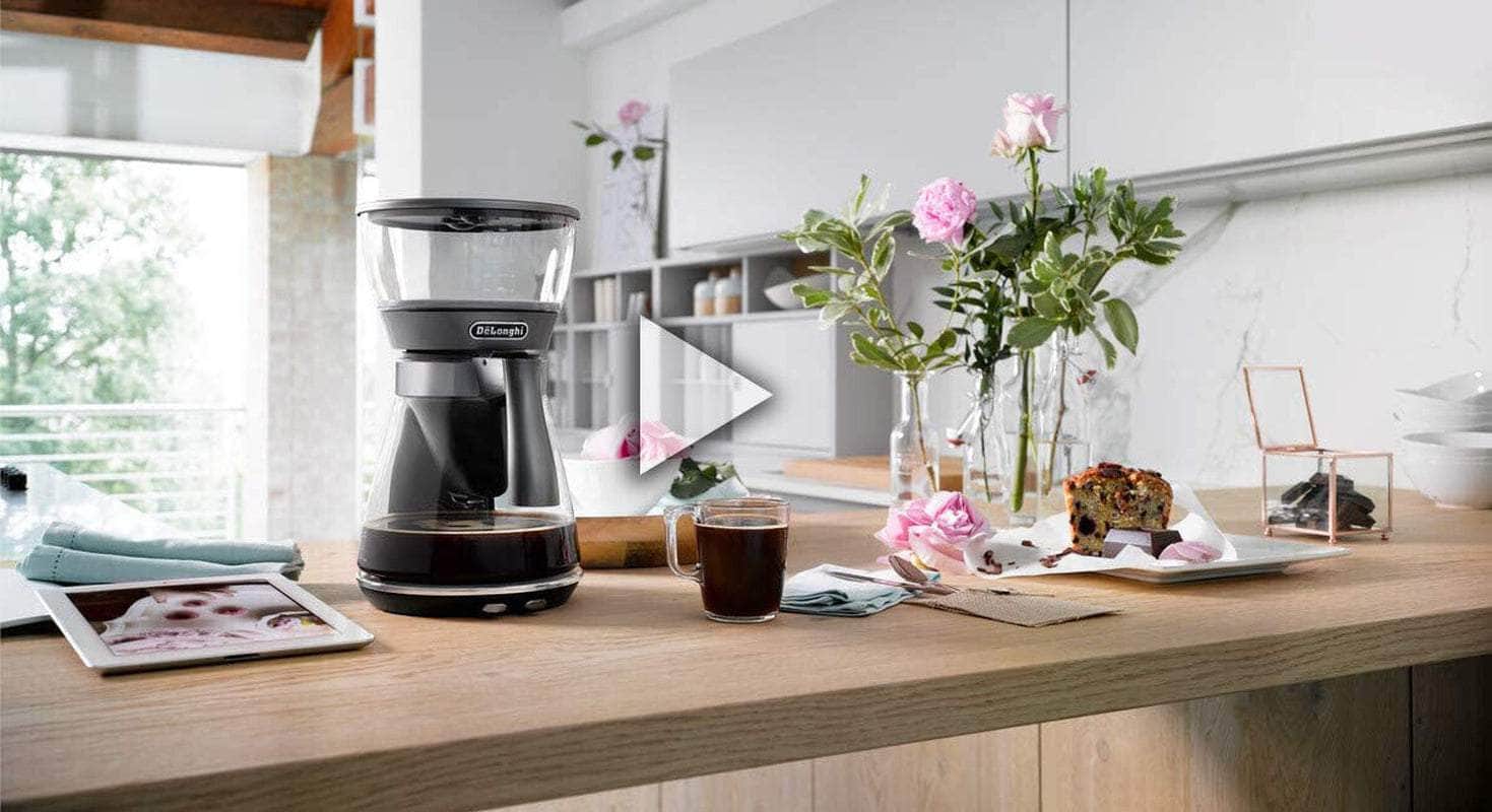 De'Longhi Clessidra Drip Coffee Machine Filter Coffee Maker 10Cups ICM17210 AU