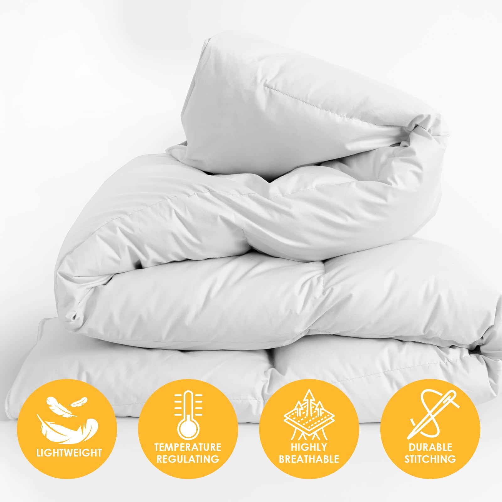 idh - Decor 360GSM Silk Touch Quilt King Single Bedding Blanket