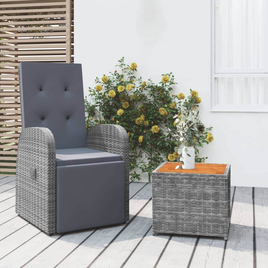 Decorative 2 Piece Garden Lounge Set Patio Setup Garden Leisure