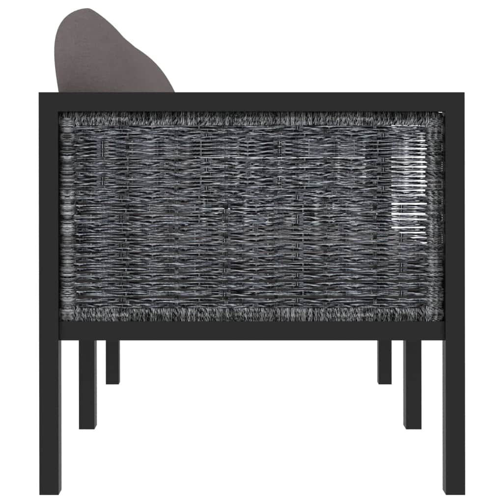 Decorative 2 Seater Sofa with Cushions Patio Setup Outdoor Living