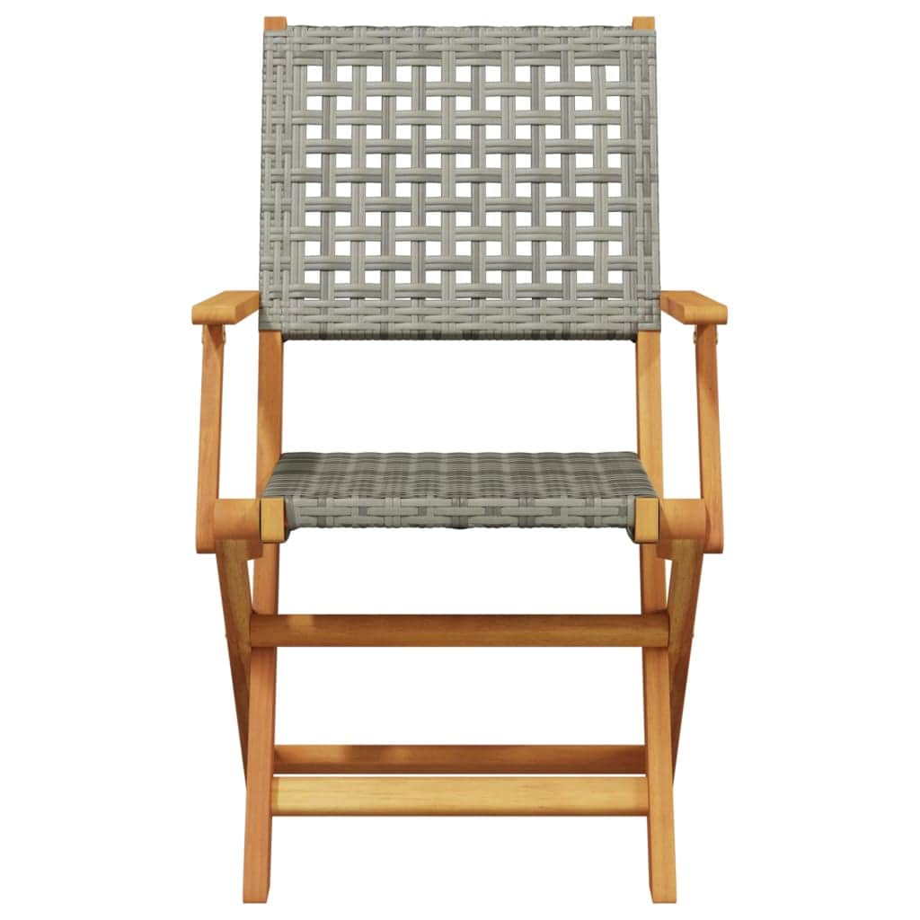 Decorative 3 Piece Bistro Set Grey Outdoor Retreat Outdoor Living