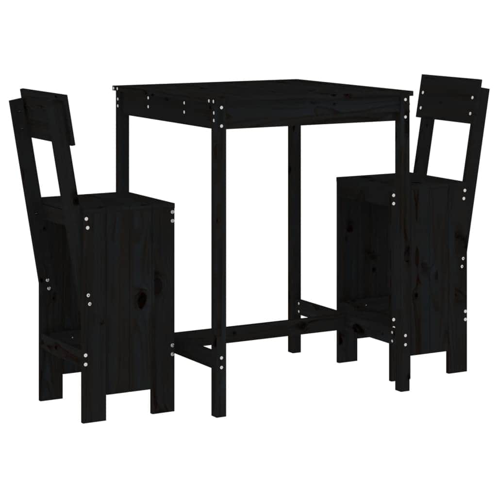 Decorative 3 Piece Garden Bar Set Outdoor Retreat Outdoor Living