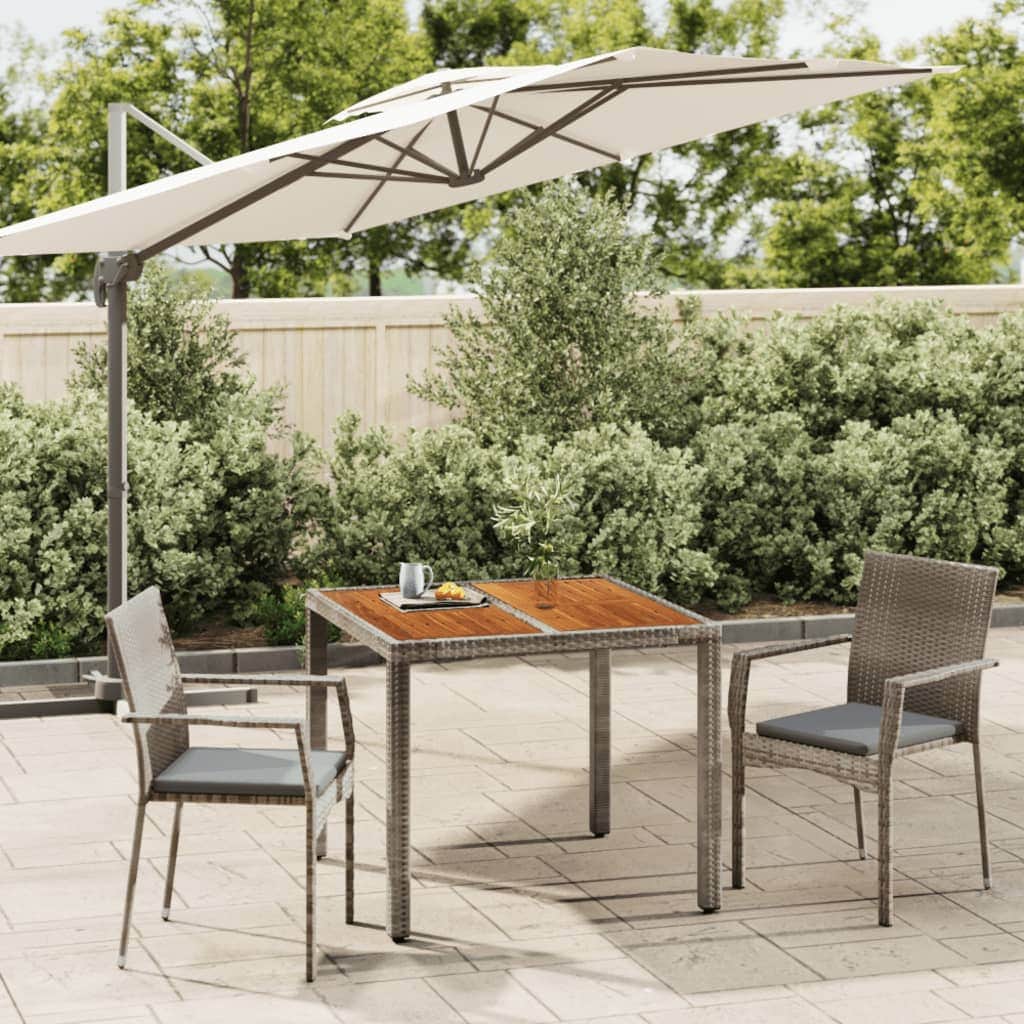 Decorative 3 Piece Garden Dining Set Home Decor Accent Patio Relax