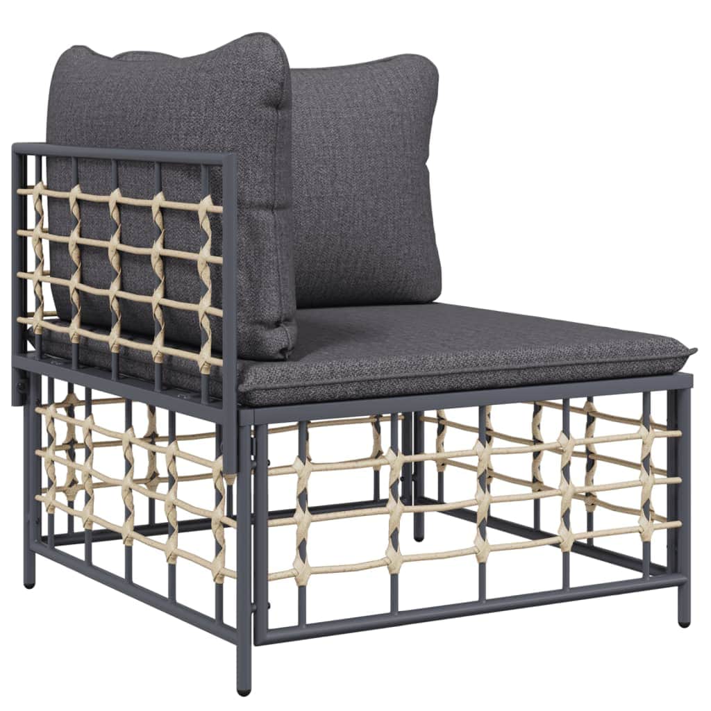 Decorative 3 Piece Garden Lounge Set Home Decor Accent Outdoor Living