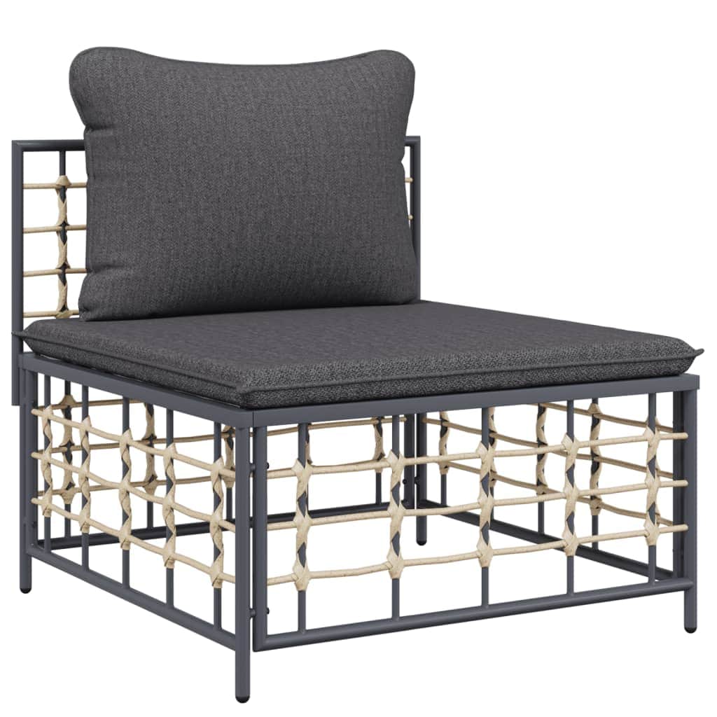 Decorative 3 Piece Garden Lounge Set Home Decor Accent Outdoor Living