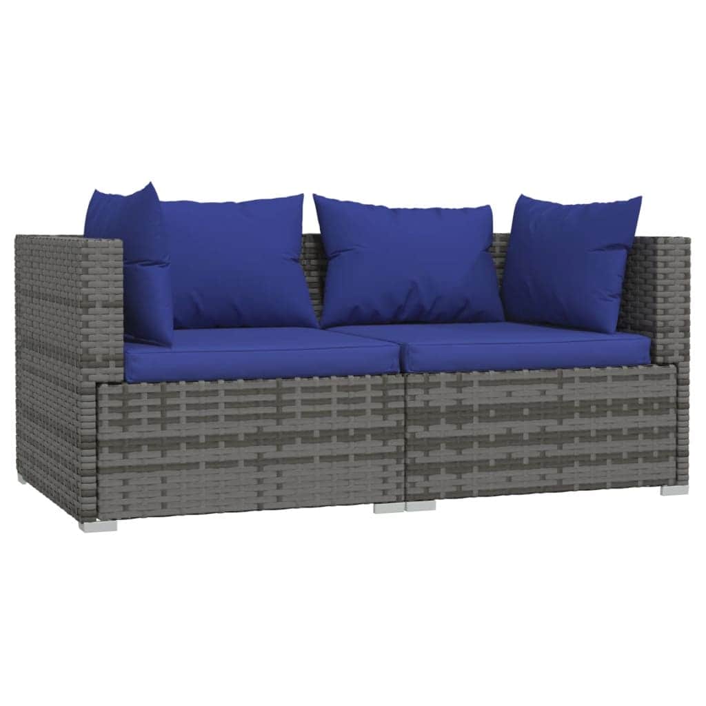 Decorative 3 Piece Garden Lounge Set Home Decor Accent Summer