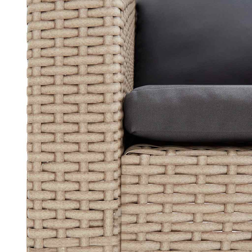 Decorative 3 Seater Garden Sofa with Patio Setup Garden Leisure