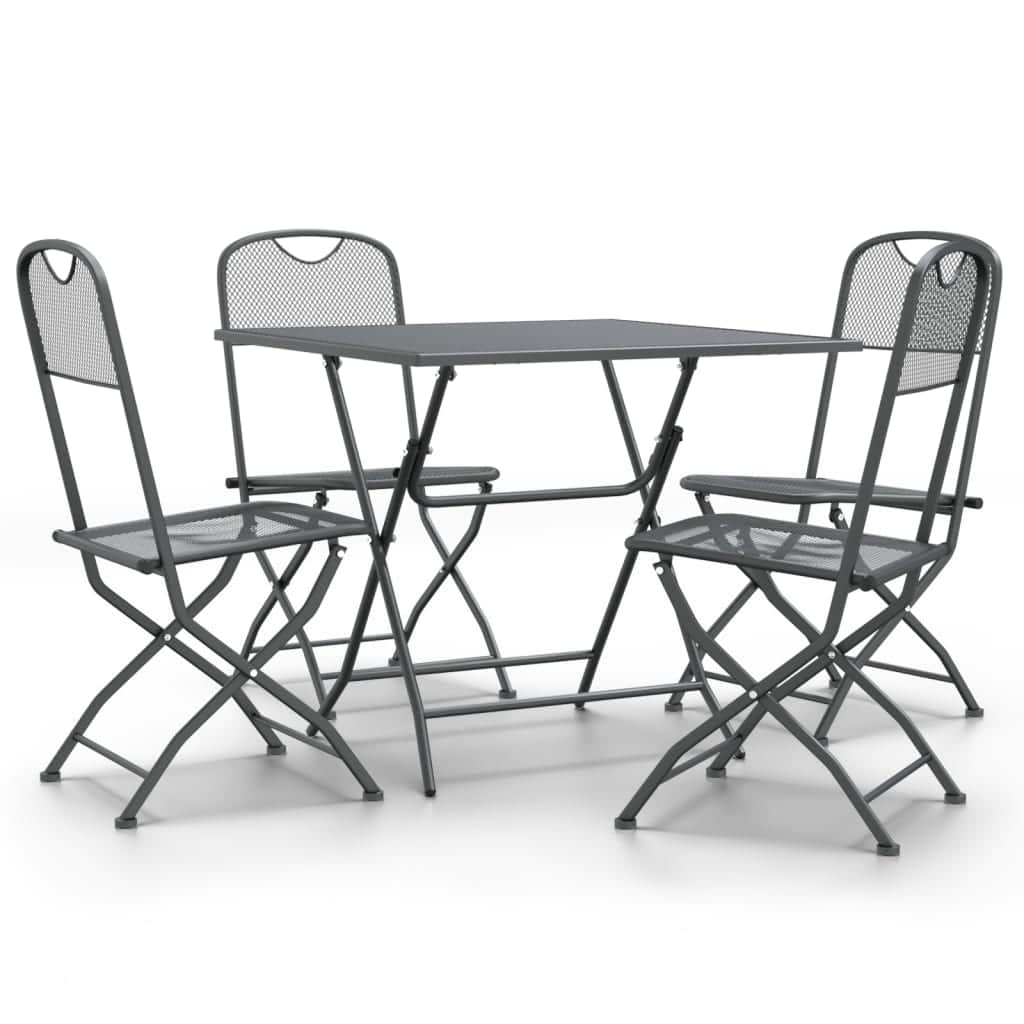 Decorative 5 Piece Garden Dining Set Outdoor Retreat Urban Style