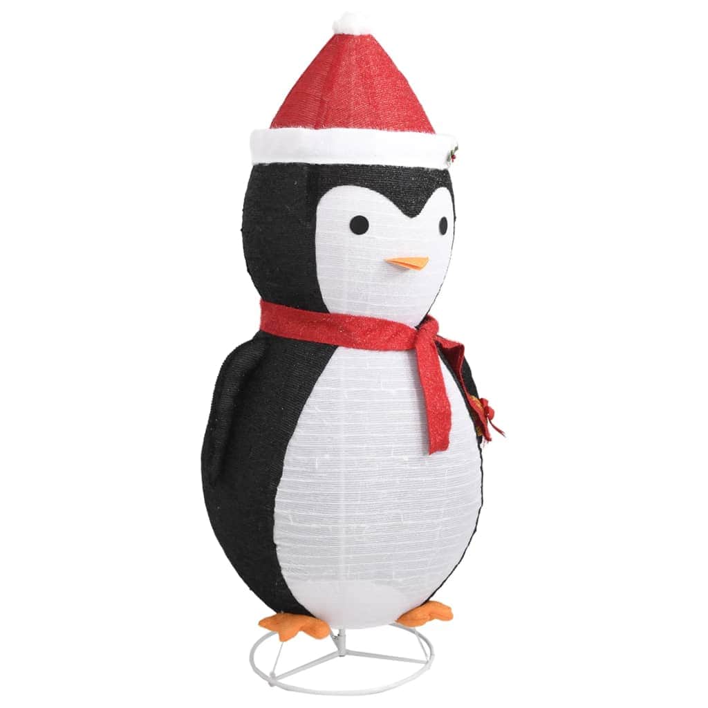 Christmas Lighting - Decorative Christmas Snow Penguin Figure LED Luxury Fabric