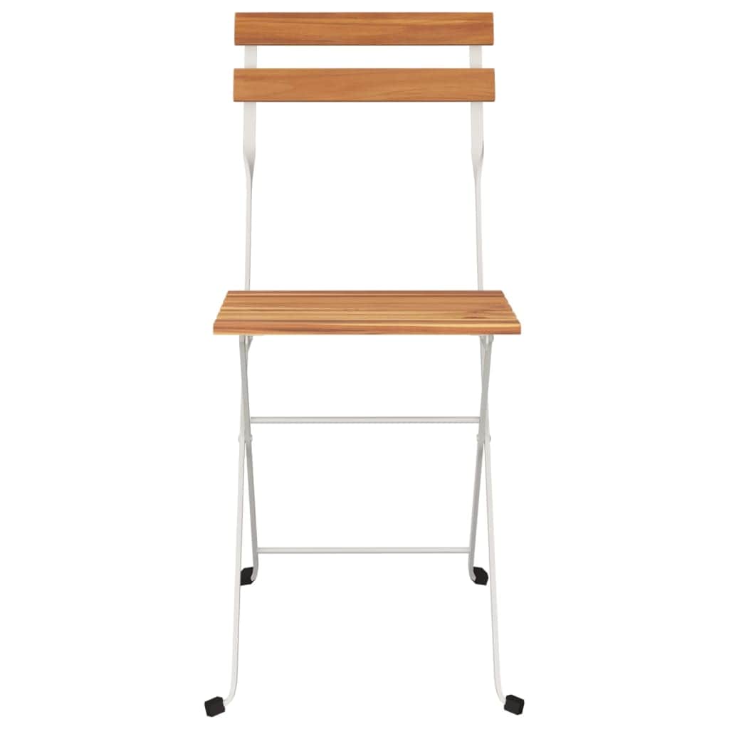 Decorative Folding Bistro Chairs 8 pcs Home Use Modern Living