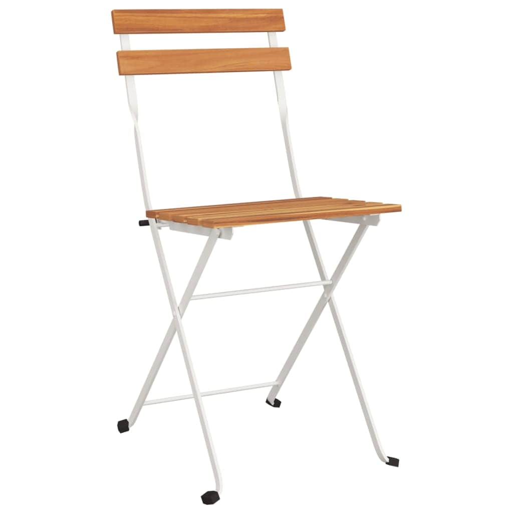 Decorative Folding Bistro Chairs 8 pcs Home Use Modern Living