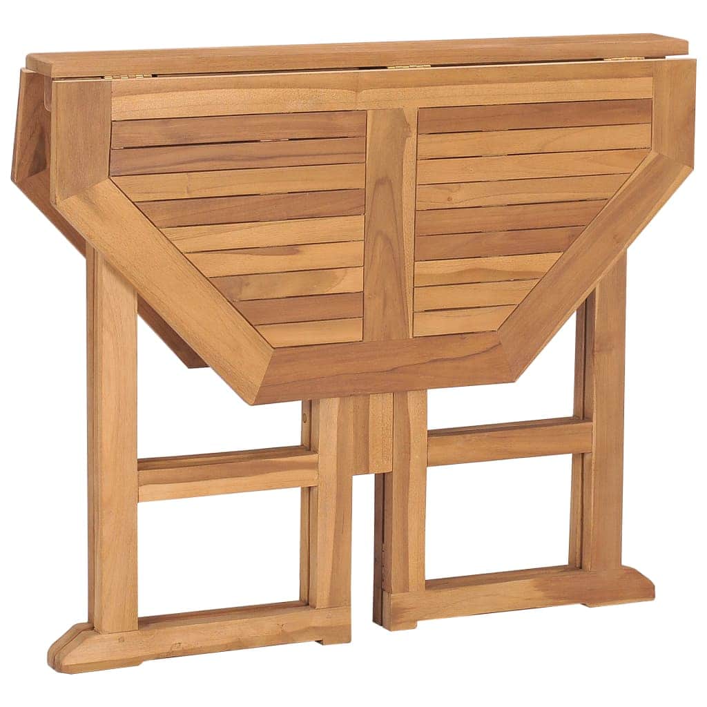 Decorative Folding Garden Dining Table 90x90x75 Home Decor Accent Patio Relax