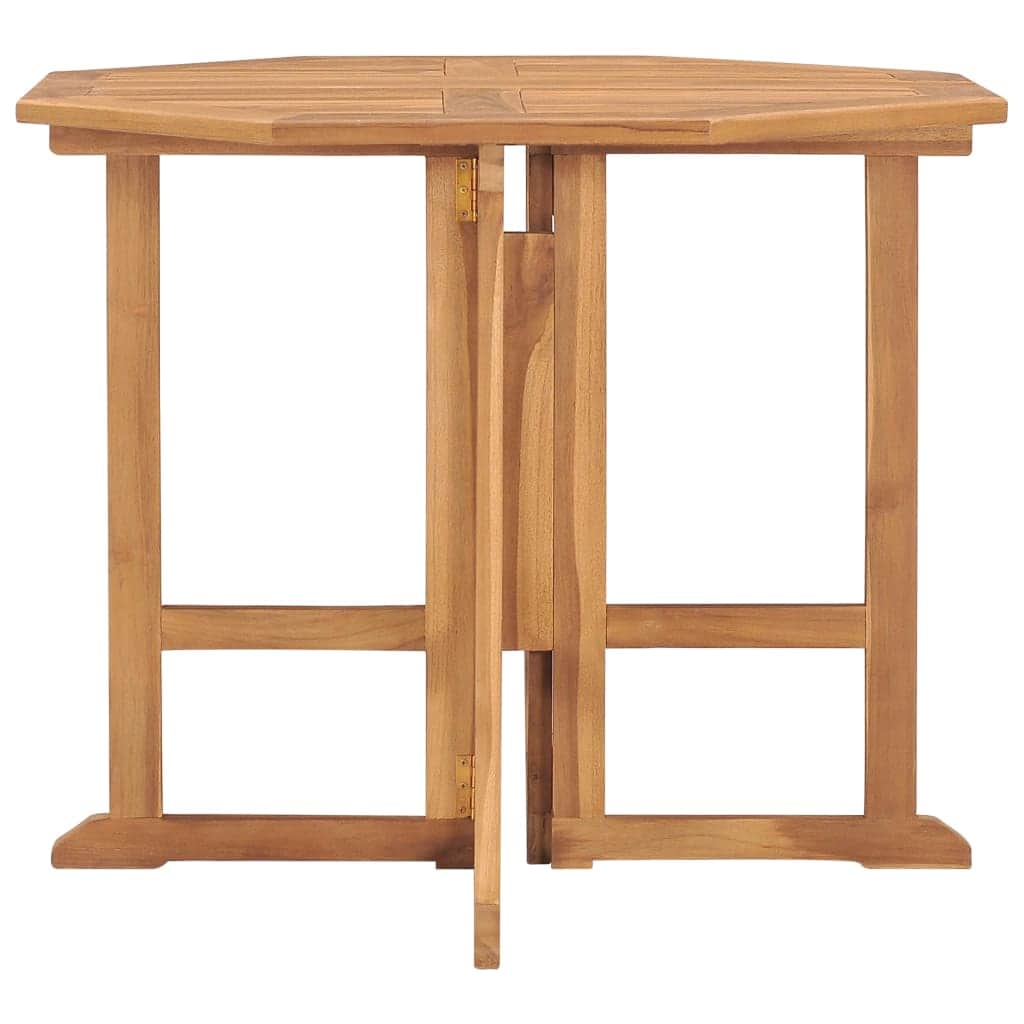 Decorative Folding Garden Dining Table 90x90x75 Home Decor Accent Patio Relax