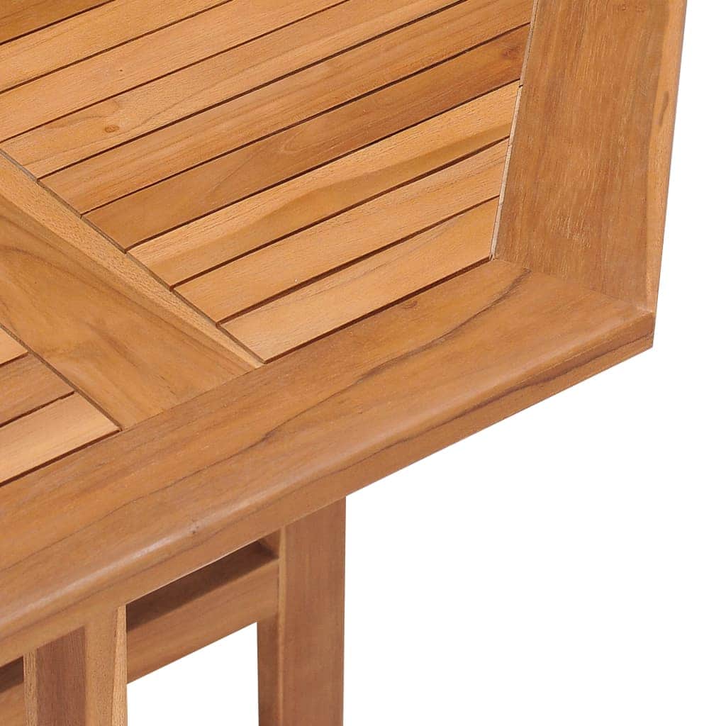 Decorative Folding Garden Dining Table 90x90x75 Home Decor Accent Patio Relax