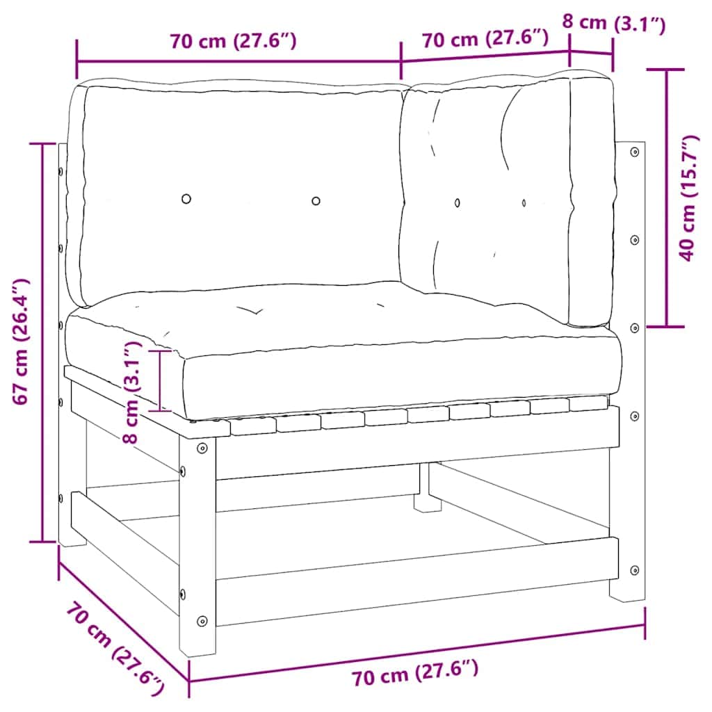 Decorative Garden 2 Seater Sofa with Living Space Upgrade Evening