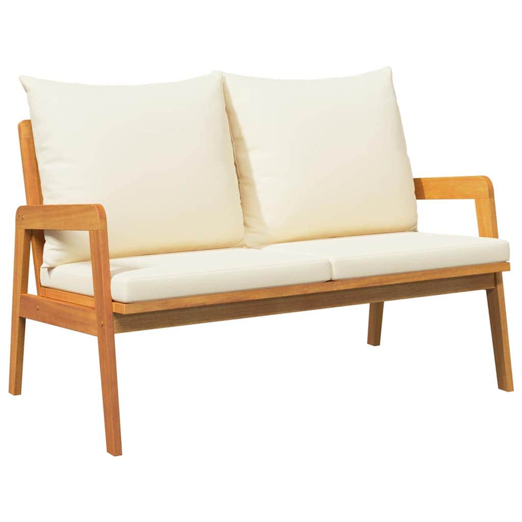 Decorative Garden Bench with Cushion Oil Garden Gathering Garden Leisure
