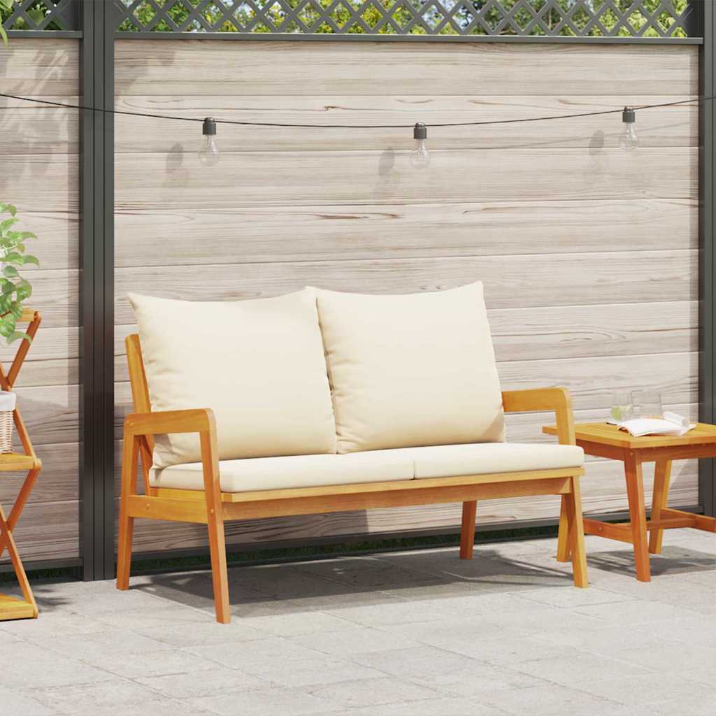 Decorative Garden Bench with Cushion Oil Garden Gathering Garden Leisure
