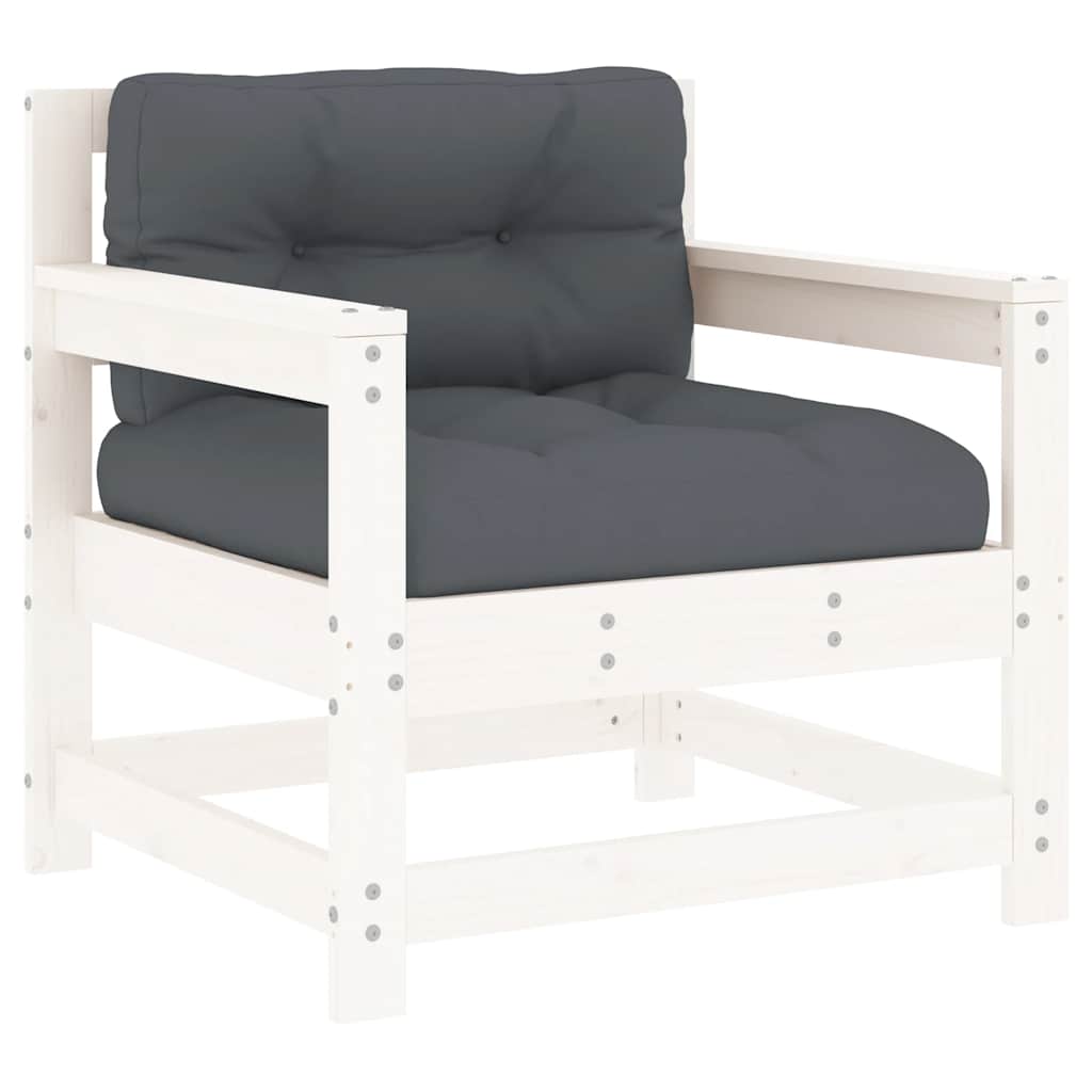 Decorative Garden Chairs with Cushions 2 Lounge Area Urban Style