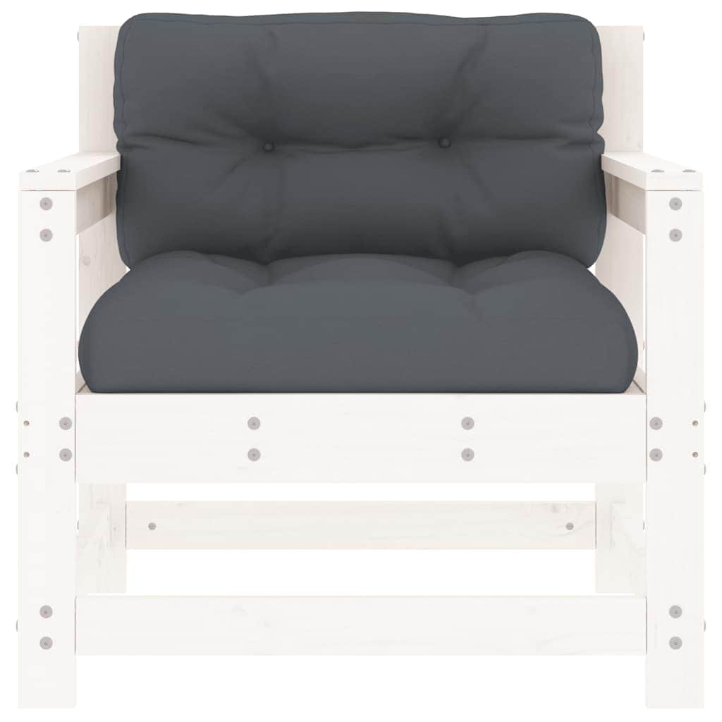 Decorative Garden Chairs with Cushions 2 Lounge Area Urban Style