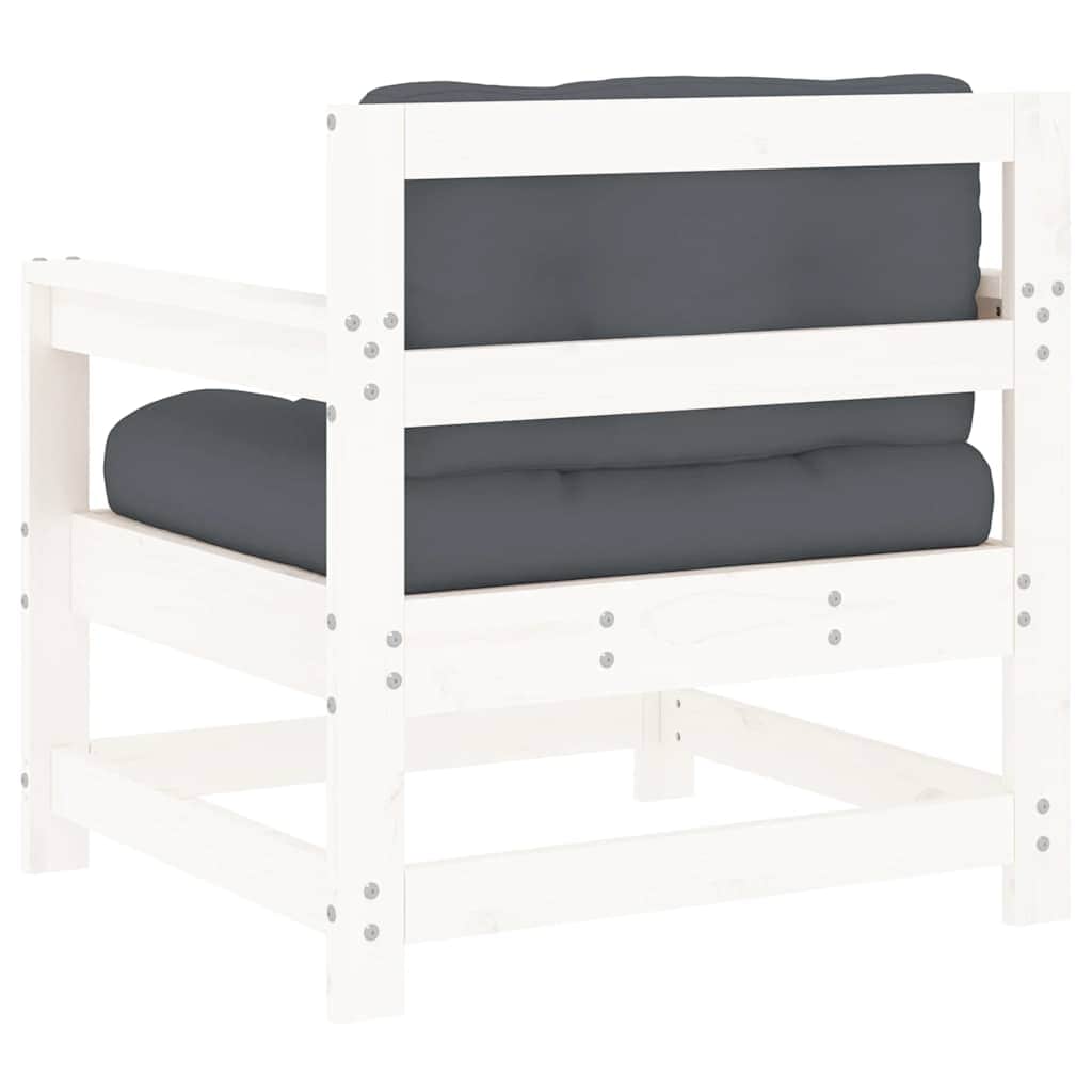 Decorative Garden Chairs with Cushions 2 Lounge Area Urban Style