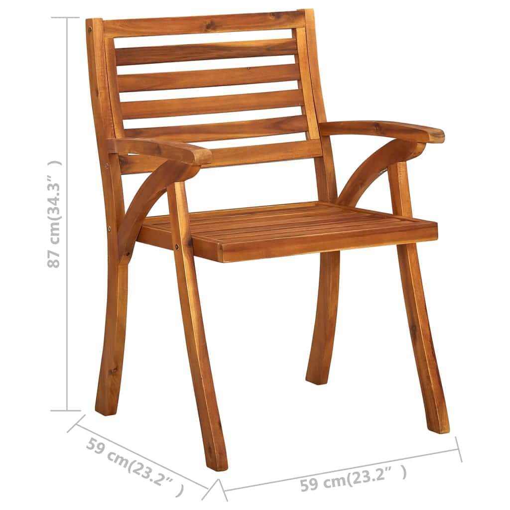 Decorative Garden Dining Chairs with Cushions Patio Setup Patio Relax