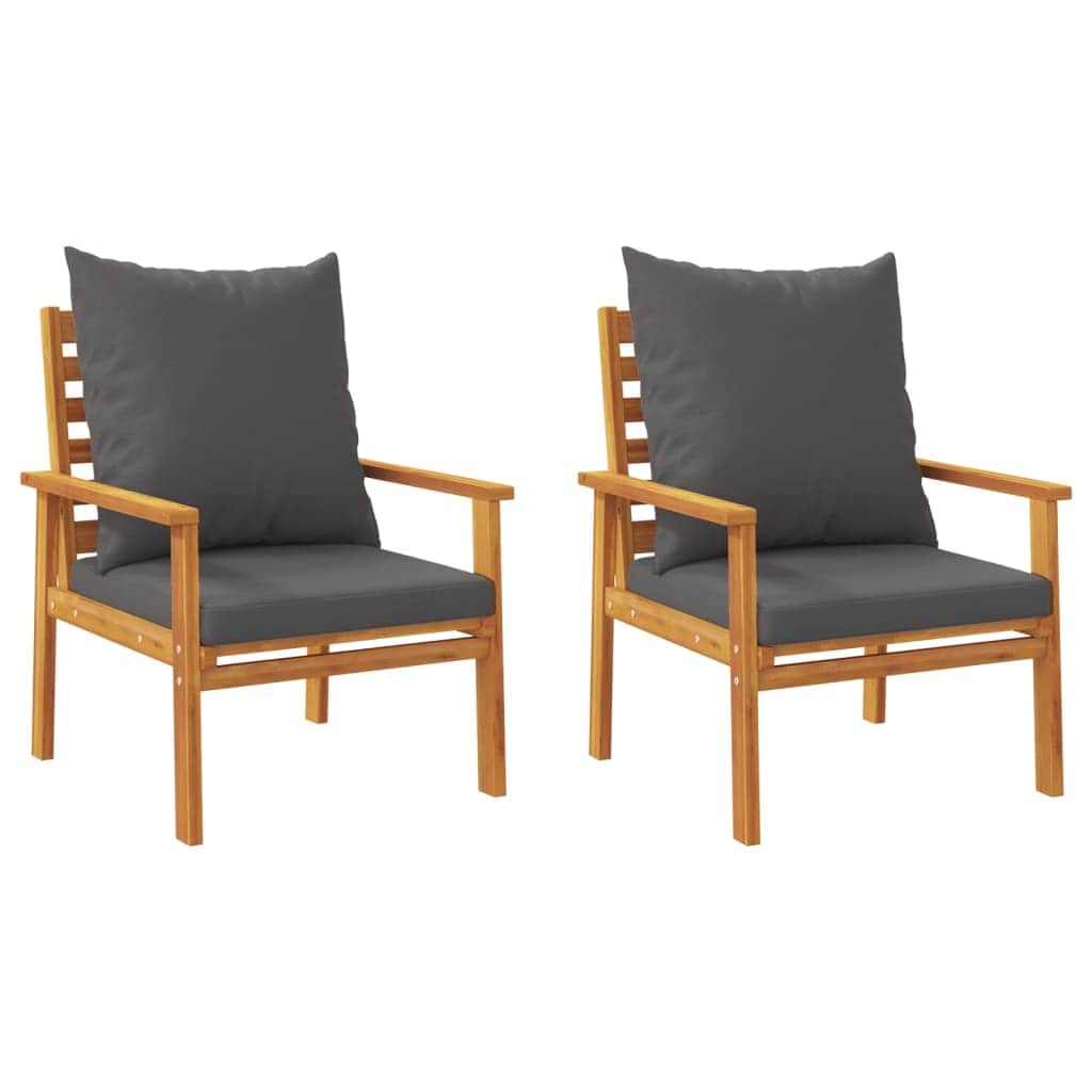 Decorative Garden Sofa Chair 2pcs with Indoor Outdoor Use Evening