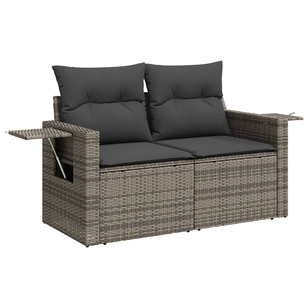 Decorative Garden Sofa with Cushions 2 Garden Gathering Evening