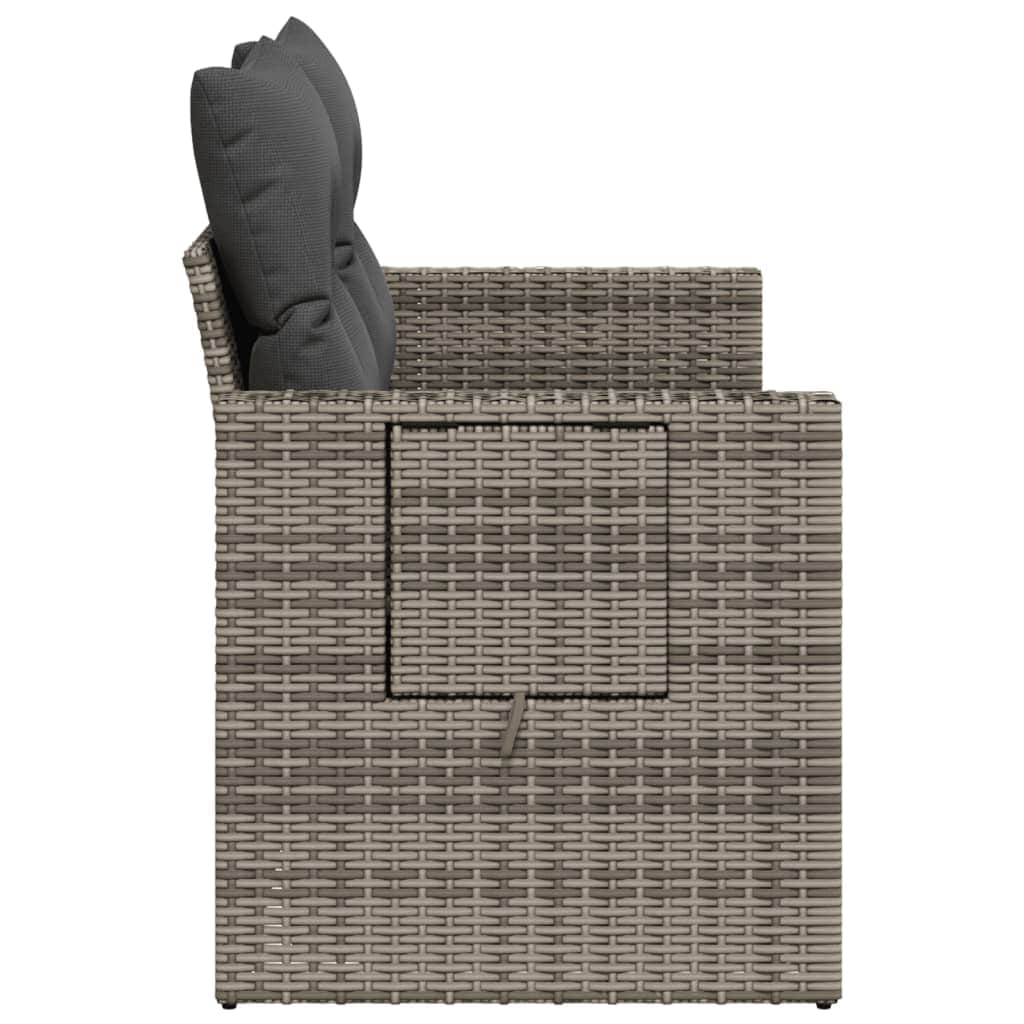 Decorative Garden Sofa with Cushions 2 Garden Gathering Evening