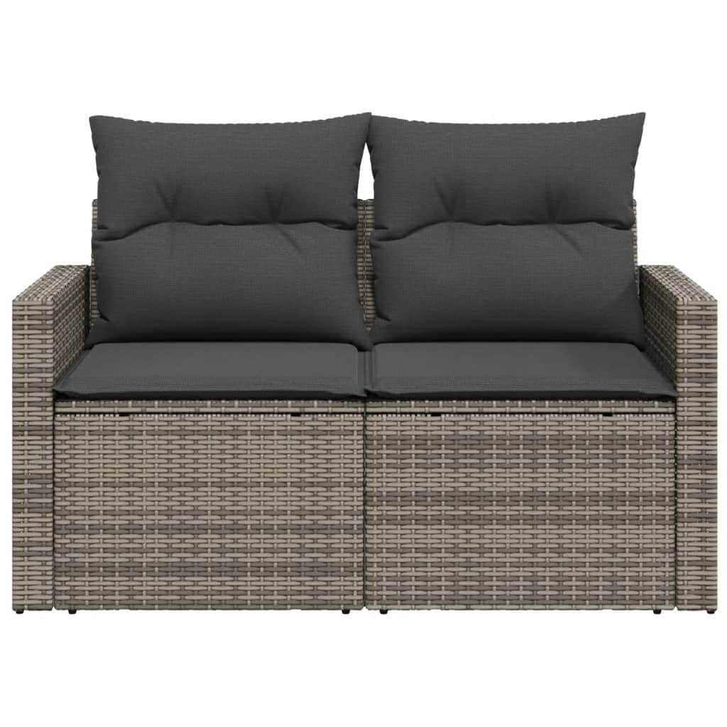 Decorative Garden Sofa with Cushions 2 Garden Gathering Evening